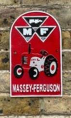 Massey Ferguson gietijzer reclame bord en veel andere borden, Collections, Comme neuf, Enlèvement ou Envoi, Panneau publicitaire