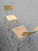 2 Tubax schoolstoelen 70's, Antiek en Kunst, Ophalen