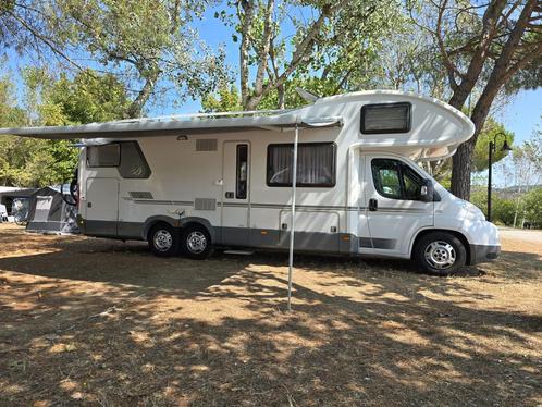 Knaus Sun Traveller 800 DG camper tandemasser dubbelasser, Caravans en Kamperen, Mobilhomes, Particulier, meer dan 6, Alkoof, Fiat