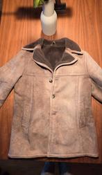 Strong and Fisher Woolskin - Vintage Lederen Mantel, Vêtements | Hommes, Vestes | Été, Enlèvement ou Envoi