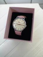WEG=WEG!! SUPER MOOIE DAMES HORLOGE MISGUIDED ROZE NIEUW, Overige merken, Leer, Staal, Verzenden