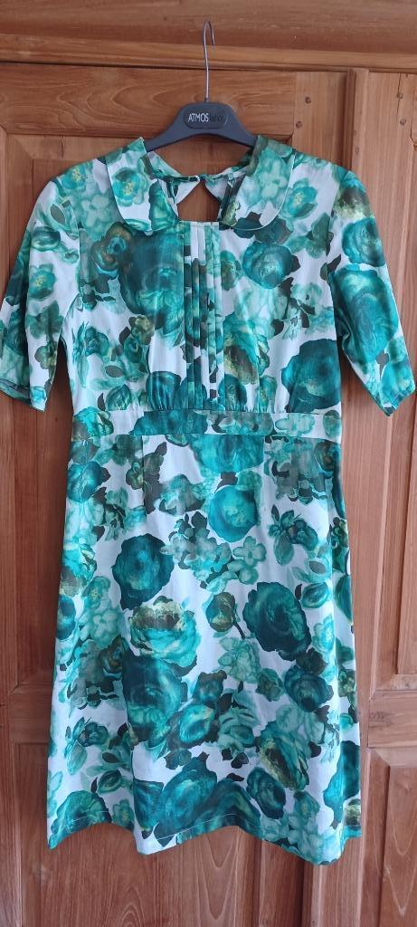 Splinternieuwe jurk Nathalie Vleeschouwer, Kleding | Dames, Jurken, Nieuw, Maat 38/40 (M), Groen, Knielengte, Ophalen of Verzenden