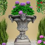 Tuindecoratie, betonnen beeld, sierpotten, Versace, Tuin en Terras, Ophalen of Verzenden, Nieuw, Beton