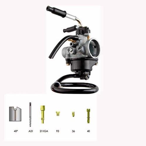 carburator dellorto 12 mm ( origineel) booster spirit), Fietsen en Brommers, Brommeronderdelen | Scooters, Nieuw, Carburateur