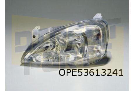 Opel Corsa C (-7/02) koplamp Links (merk AL) (identiteit LC), Auto-onderdelen, Verlichting, Opel, Nieuw, Verzenden