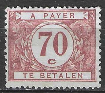 Belgie 1922 - OBP 41TX - Takszegel 70 c. (ZG) beschikbaar voor biedingen