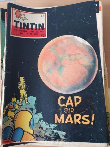 Le journal de TINTIN 1958  26 pièces  