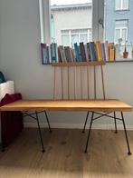 Leuke houten bank - scandinavisch design, Huis en Inrichting, Stoelen, Ophalen, Scandinavisch design, Twee, Bruin