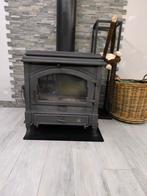 Poêle Efel charbon et bois 16kw, Huis en Inrichting, Ophalen of Verzenden, Gebruikt, Hout
