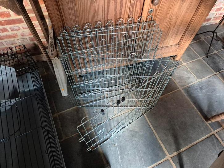 Draadkooi, makkelijk op te zetten, Dieren en Toebehoren, Hondenhokken, Gebruikt, Ophalen