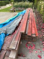 Padouk terrassen/gevel planken, Doe-het-zelf en Bouw, Ophalen, Minder dan 25 mm, Zo goed als nieuw, Plank