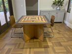 vintage houten kleine eettafel / sidetable, Huis en Inrichting, Ophalen of Verzenden