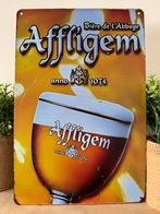 Metalen reclamebors Affligem, Ophalen of Verzenden, Nieuw, Reclamebord, Plaat of Schild