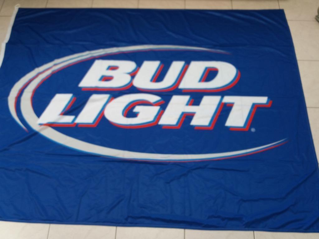 Vlag : BUD LIGHT ( nieuw), Verzamelen, Biermerken, Nieuw, Ophalen