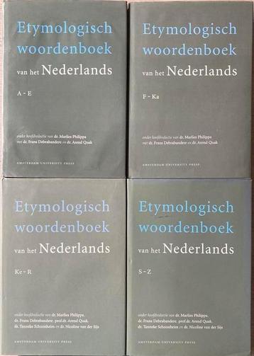Etymologisch woordenboek van het Nederlands beschikbaar voor biedingen