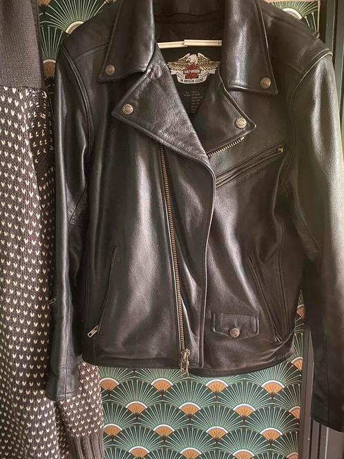 Harley Davidson lederen vest Large, Motos, Vêtements | Vêtements de moto, Manteau | cuir, Enlèvement ou Envoi