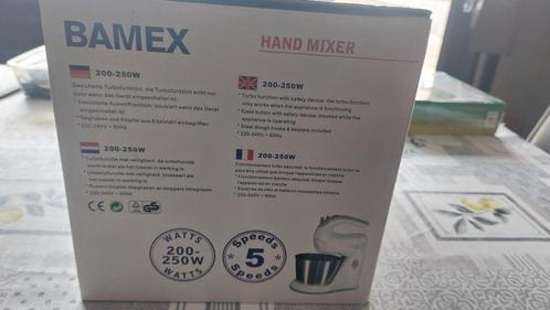 Bamex handmixer, Elektronische apparatuur, Keukenmixers, Zo goed als nieuw, Ophalen of Verzenden