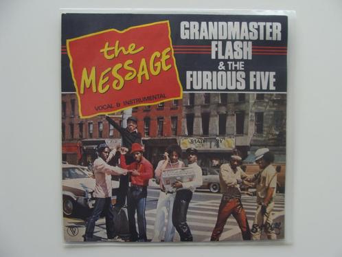 Grandmaster Flash & The Furious Five – The Message (1982), CD & DVD, Vinyles Singles, Single, Hip-hop et Rap, 7 pouces, Enlèvement ou Envoi