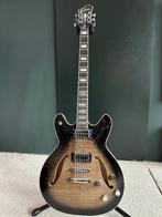 Hagström Viking Deluxe Baritone, Muziek en Instrumenten, Ophalen, Zo goed als nieuw, Semi-solid body