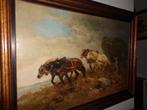 Très grand HENRY SCHOUTEN(1870)-Mentionné au BENEZIT, ARTO, Antiquités & Art, Art | Peinture | Classique, Enlèvement
