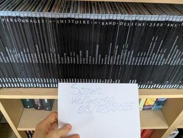 Les grands personnages de l’histoire en bandes dessinées beschikbaar voor biedingen
