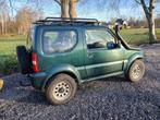 Suzuki jimny #Winchbumper en snorkel# 1300cc benzine !!4x4!!, Auto's, Suzuki, Euro 2, Stof, 4 cilinders, Bedrijf