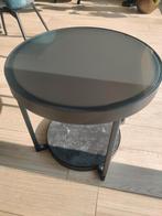 bijzet tafel ikea, Minder dan 55 cm, Gebruikt, Rond, Glas