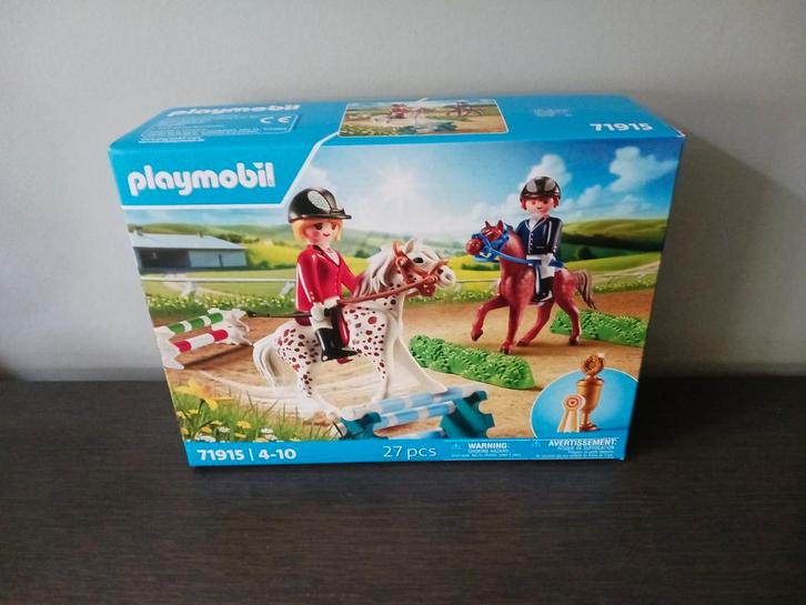 Playmobil 'ruitertornooi' set 71915, NIEUW., Kinderen en Baby's, Speelgoed | Playmobil, Nieuw, Ophalen of Verzenden