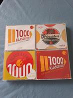 4 x 5cd boxen 1000 klassiekers vol 2/6/10 en de eindejaarsto, CD & DVD, CD | Compilations, Comme neuf, Enlèvement ou Envoi