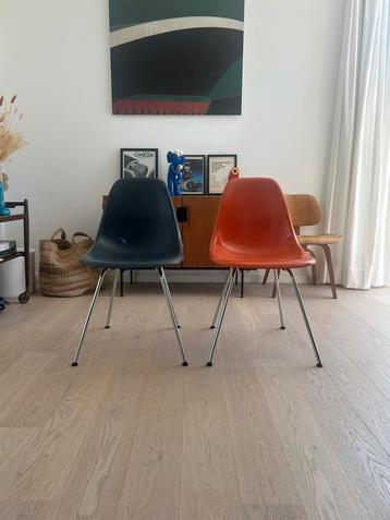 2 chaises Eames vintage - fibre de verre - Herman Miller, Enlèvement ou Envoi
