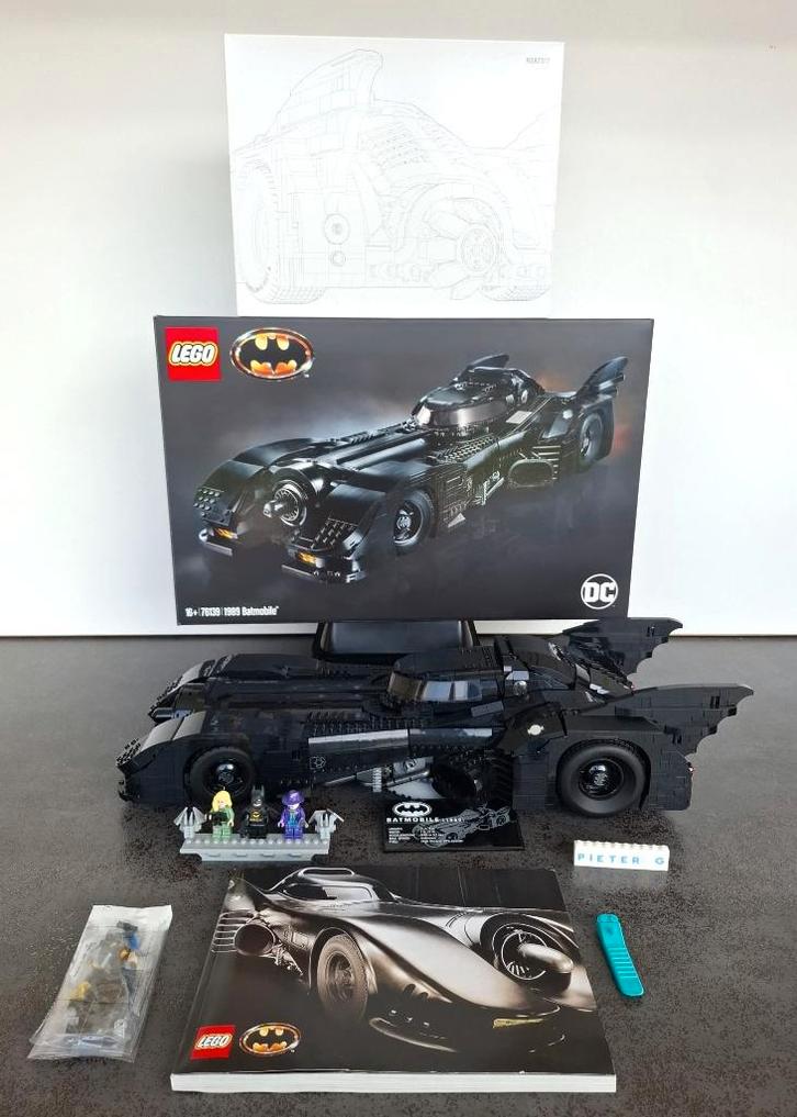 76139 - Lego Batman 1989 Batmobile - 1x gebouwd, Kinderen en Baby's, Speelgoed | Duplo en Lego, Nieuw, Lego, Complete set, Ophalen of Verzenden