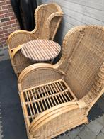 Riete stoelen., Tuin en Terras, Tuinstoelen, Ophalen, Gebruikt