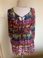 Kleurig fijn bloesje langer model CKS  L als nieuw, Kleding | Dames, Ophalen of Verzenden