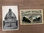 2 postkaarten Scherpenheuvel - de basiliek, Ophalen of Verzenden, Vlaams-Brabant