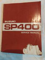 Kit de service Suzuki SP 400, Motos, Modes d'emploi & Notices d'utilisation, Suzuki