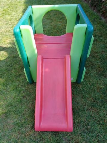 glijbaan little tikes, Kinderen en Baby's, Speelgoed | Buiten | Speeltoestellen, Ophalen, Gebruikt, Glijbaan