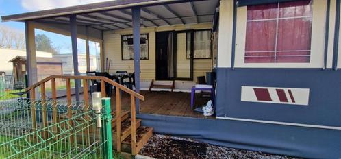 caravane résidentielle à vendre à louer, Caravans en Kamperen, Caravans, Particulier, tot en met 3, Overige merken, Lengtebed