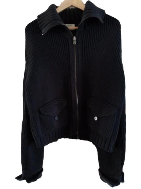 Cardigan Yves Saint Laurent maat M, Kleding | Heren, Truien en Vesten, Gedragen, Overige maten, Blauw, Ophalen of Verzenden