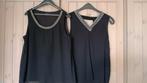 2 zwarte topjes maat 38/M, Kleding | Dames, Topjes, Ophalen, Maat 38/40 (M)