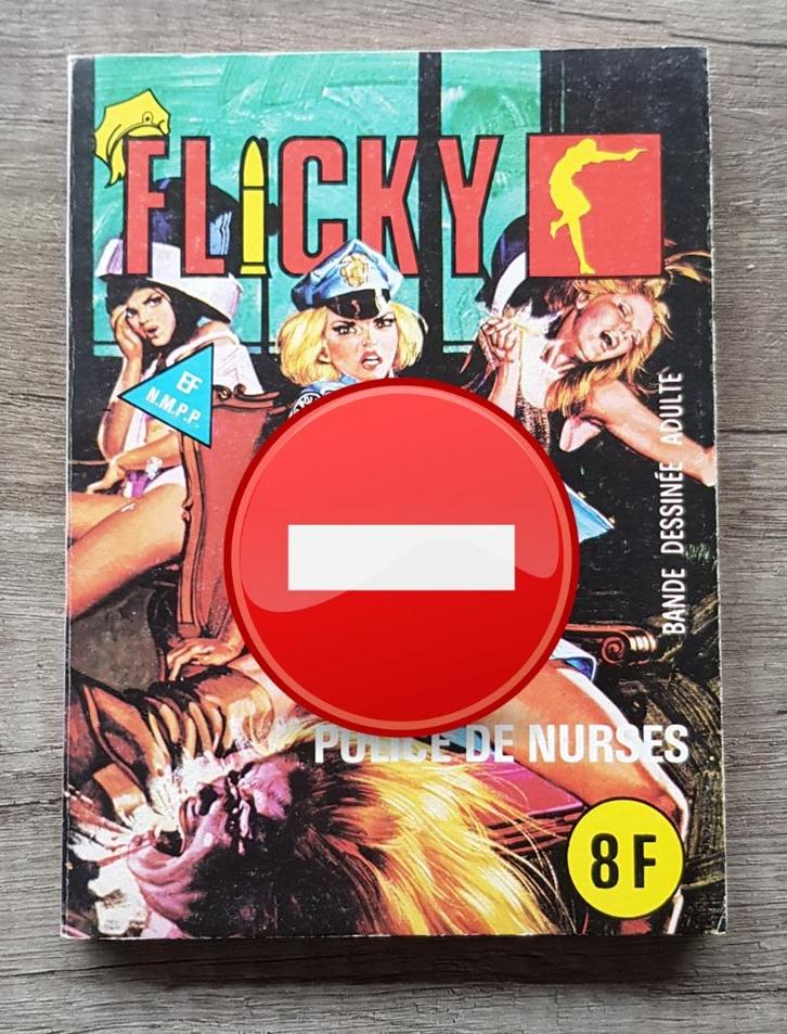 FR - Flicky 1: Police de Nurses, Boeken, Stripverhalen, Gelezen, Eén stripboek, Verzenden