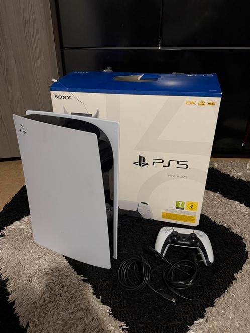 PlayStation 5 disc edition, Games en Spelcomputers, Spelcomputers | Sony PlayStation 5, Zo goed als nieuw, Playstation 5, Ophalen