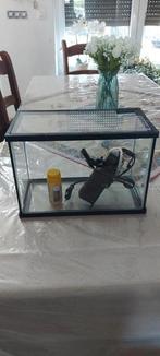 Klein aquarium te koop, Ophalen, Gebruikt, Leeg aquarium