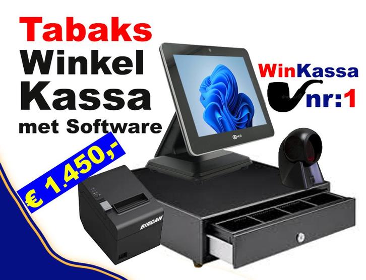 Tabakswinkel, Night shop, Kiosk Bloemenwinkel Kassa software, Computers en Software, Office-software, Windows, Ophalen of Verzenden