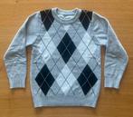 Pull gris à losanges - 9 ans - 7€, Ophalen of Verzenden