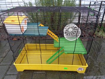 Belle grande cage pour hamster 55 x 28 x 48 cm, Hamster, Moins de 60 cm, Cage, Comme neuf