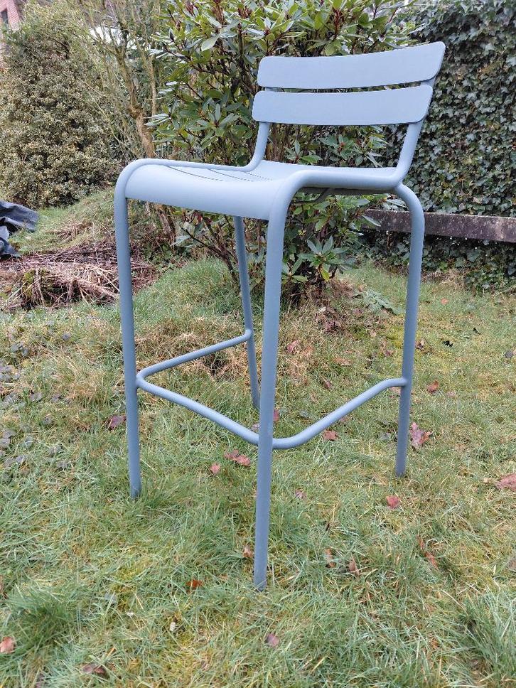 Fermob Luxembourg Barstoelen, Jardin & Terrasse, Chaises de jardin, Comme neuf, Métal, Empilable, Enlèvement