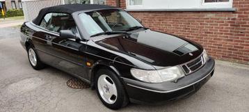 Saab 900 cabrio 2000 cc très bon état 1997, Autos, Cuir, Attache-remorque, Cabriolet, Boîte manuelle