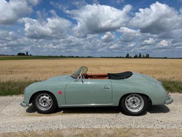 Porsche 356A Cabriolet D - récréation, Autos, Cuir, Cabriolet, Boîte manuelle, 2 portes