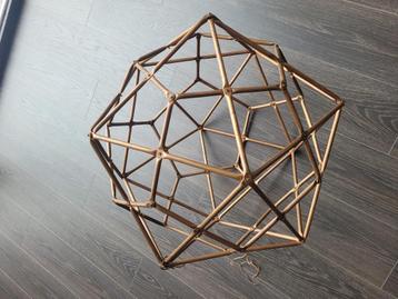 Truncated Icosahedron / Afgeknotte Icosaëder uit Koper beschikbaar voor biedingen