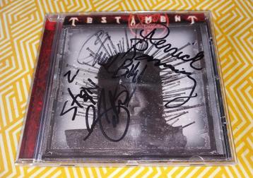 1 Gesigneerde CD van Testament - Demonic. beschikbaar voor biedingen
